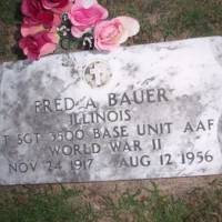 Fred A BAUER (VETERAN WWII)